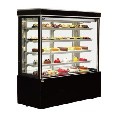 China Single-Temperature Counter Cake Showcase Bakery Equipment Refrigerated Cake Display Cooler for sale