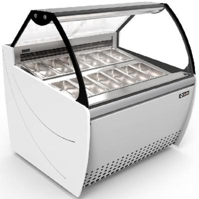 China Single-temperature China Ice Cream Freezer Showcase Commercial Ice Cream Display Cabinet for sale