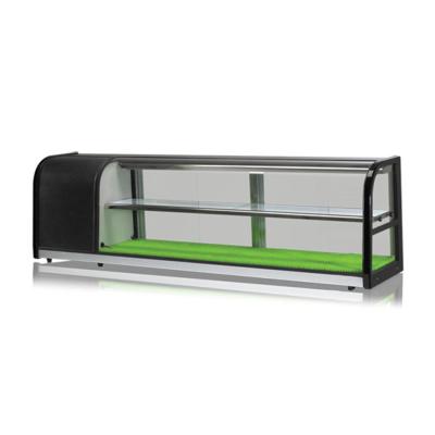 China Commercial Single-Temperature RunBang Sushi Counter Displays Display Fridge Refrigerator Cooler for sale