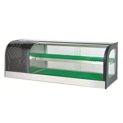 China Single-temperature Hot Selling Commercial Sushi Counter Display Refrigerator Cooler Cooler for sale