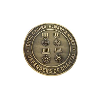 China Wholesaler Coin Maker Metal Usn Amy Navy Military Coins Custom Commemorative Challenge Coins From China Factory Manufacturer China for sale