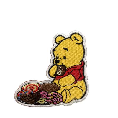 China Viable Where Can I Buy Realistic Cartoon Cute Bear Shape Patch Crawler Patches for sale