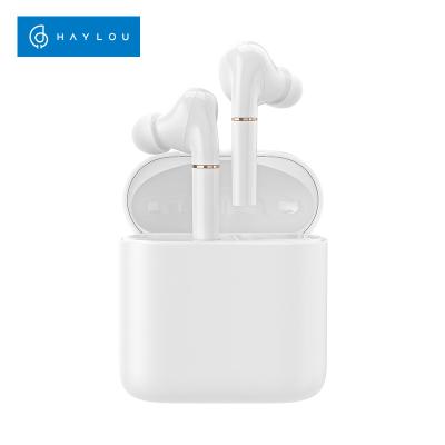 China In-ear Xiaomi Haylou T19 Radio Charging TWS Smart Headphones Noise Canceling APTX Sensor Infrared Touch Wireless Headphones for sale