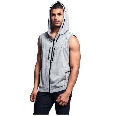 China 2021 QUICK DRY new fashion street wear solid color fitted sweat work out tank tops for men for sale