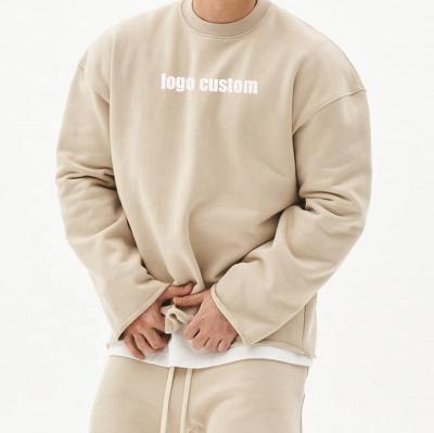 China Newest Design Anti-wrinkle Plain Sweatshirt Mens Fashionable Sweatshirt Clothes for sale