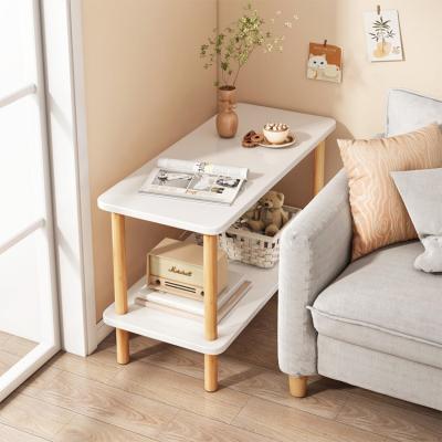 China Hot Selling Wooden Square Extendable Tray Single Side Living Room Furniture Coffee Table Table for sale