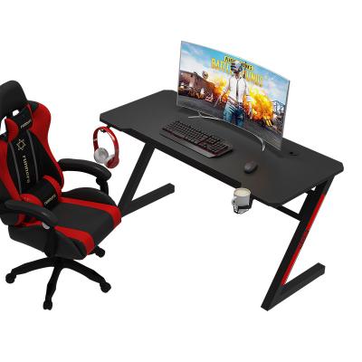 China 2021 New Design Z Shape Expandable Customs Office Multifunctional Gaming Desk for sale