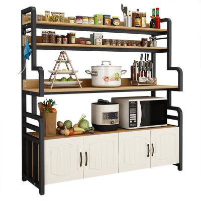 China Nordic Creative Multicolor Minimalist Organizer Kitchen Storage Multi-Layer Shelf With Open Shelves for sale