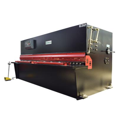 China QC12Y-6*3200 plate cutting hydraulic shearing machine metal sheet processing for sale