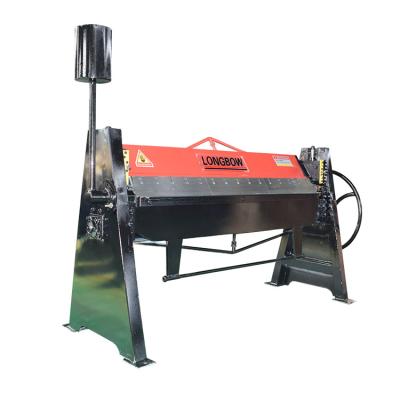 China 1.5 X 1300 mm galvanized sheet metal manual fold machine for sale