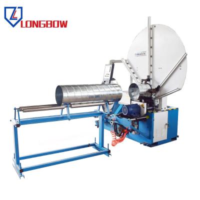 China sprial round tube duct forming machine from LONGBOW company for sale