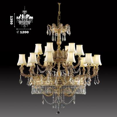 China Best Traditional Design Luxury Brass Chandelier Lighting For Residential for sale