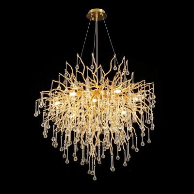 China Contemporary Creative Design Glass Chandelier BIJOUT Branch Lighting for sale