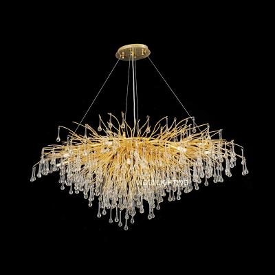 China Contemporary Finish Chandelier BIJOUT Branch Lighting 13 Contemporary Light Creative Design LED Gold Lighting And Circuit Design Aluminum for sale