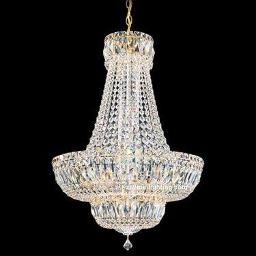 China Decorative Empire Crystal Chandelier K9 Crystal Factory Price Traditional Luxury Living Room Chandelier for sale