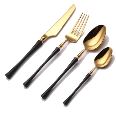 China Sustainable Restaurant Used Flatware Knife Fork Spoon Tea Spoon Flatware Set Cutlery Set for sale