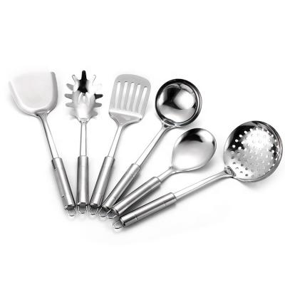 China Sustainable Stainless Steel Kitchen Utensil Set 6 Cookware Kitchen Cookware Set Kitchenware for sale