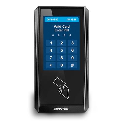 China proximity smart card reader for access control with RFID reader, BLE NFC technology and relay crystal for sale