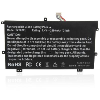 China LAPTOP laptop rechargeable battery for HP MY02XL replace HSTNN IB5C 722232 001 for sale