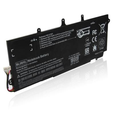 China LAPTOP Long Life Notebook Battery For HP BL06XL Replace BL0604XL HSTNN-DB5D HSTNN-W02C 722236-2C1 for sale