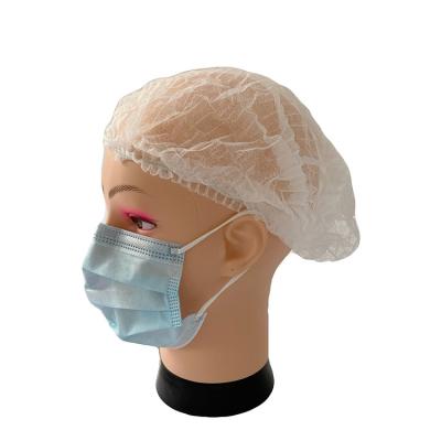 China Lab Factory Wholesale Disposable Head Cover Clip Medical Surgical Caps for sale