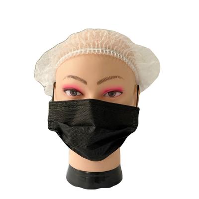 China Promotional Cheap Disposable Non Woven Lab Hairnet Clip Hat Crowd Crowd Cap for sale