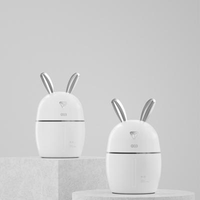 China Smell Comfortable Portable Mini Air Humidifier 350ml Mini Rabbit Shaped Ultrasonic USB Desktop Air Humidifier for sale