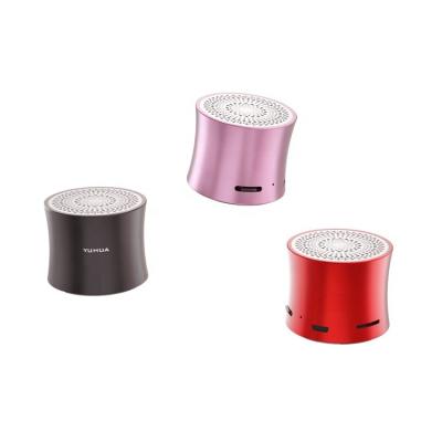 China Portable Mini Phone Function Metal Subwoofer Speaker For BT Speaker for sale