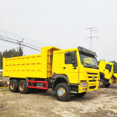 China Howo 6x4 10 Wheels 30m3 30 35 40 50 Ton Euro 2 Euro 3 Dump Truck 6 - 8L for sale