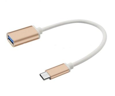 China Camera Kuyia Usb3.1 Type-C OTG Extended Data Cable Aluminum Alloys USB OTG Adapter For Computer for sale