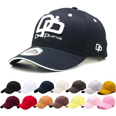 China Wholesale Ladies Baseball Cap COMMON Custom Hat Cotton Spring and Summer Travel Visor Hat Custom Embroidered LOGO for sale