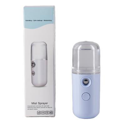 China 2020 Electric Fine Water Moisturizer Mini Beauty Skin Care Spray Nano Facial Mist Sprayer for sale