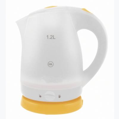 China 360 Degree Low Rotation 1.2L Cordless Color Changing Electric Kettle With MATE To Keep Warm Function for sale