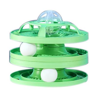 China Best-selling Pet Stored Interactive Toys Cat Tunnel Tower Toys 3 Level Towers for sale