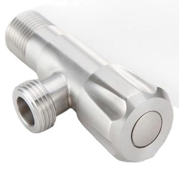 China 304 stainless steel industrial angle valve for cold/hot water for sale