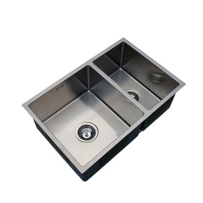 China Without Double Faucet Bowl Stainless Steel Apron Sink Copper Kitchen Sink for sale