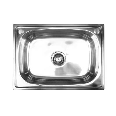 China Without Faucet Laundry Kitchen Wash Basin Stainless Steel Sink for sale