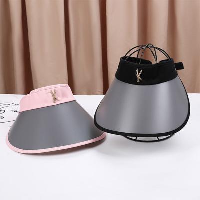 China Barred 2021 New Style Luxury Fashion Accessories Top Hat Empty Sun UV Protection Hat For Ladies Going Out for sale