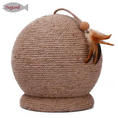 China Large Viable Wholesale Pet Playing Toys Ball Cat Scratcher Ball for sale