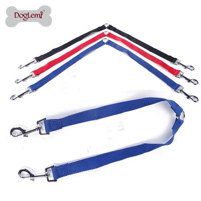 China Viable Split Dog Leash Coupler 2 Dogs Walking Double Leash Dog Leash for sale