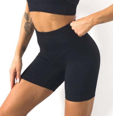 China Colorful QUICK DRY High Waist Seamless Legging GYM Shorts Fitness Yoga Shorts Women Workout Shorts Pants for sale