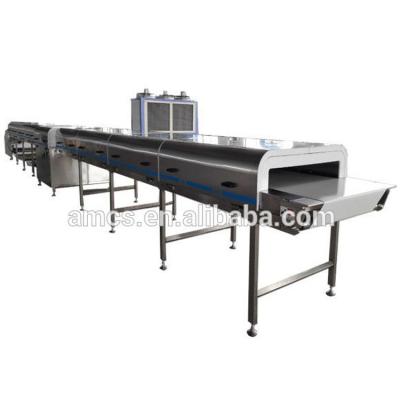 China food & Beverage Factory AMC Manufacturers Fully Automatic Spray Candy Cooling Tunnel for sale