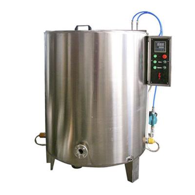 China AMC 500L Automatic Cylinder Retractable Cheapest Price Cocoa Butter Filling Chocolate Melting Tank for sale