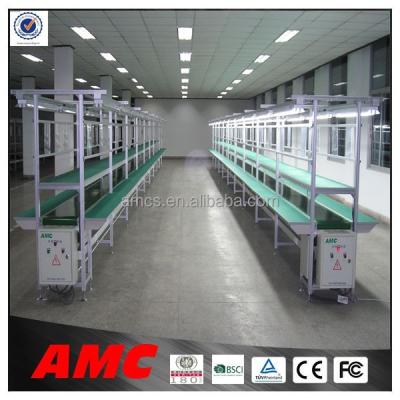 China Oil Heavy Duty Automatic Belt Conveyor System For Assembly Line for sale