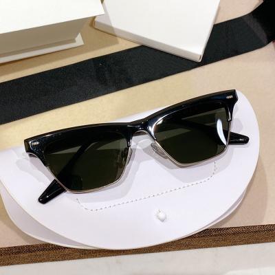 China Good Quality Fashion Sunglasses GM Sunglasses Brand Designer Sun Glasses For Men And Women Board Frame Woman Fashion Vintage Sun Glasses With Box for sale