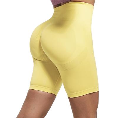 China Antibacterial Sports Shorts Yoga Shorts Women 2022 Seamless Fitness Pants High Waist Scanties Gym Sportswear Female Workout Running Breechcloth for sale