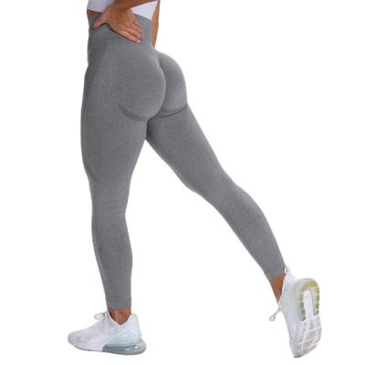 China Antibacterial Wholesale Gym Legging Women Seamless Workout Gaiters Sport Pants Butt Booty Lift Up High Waist Fitness Panty Yoga Gaiters for sale