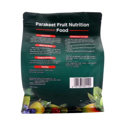 China Nutrition Parrot Fruit Food PNFB-1KG Sustainable Natural Flavor 1Kg/Bag à venda