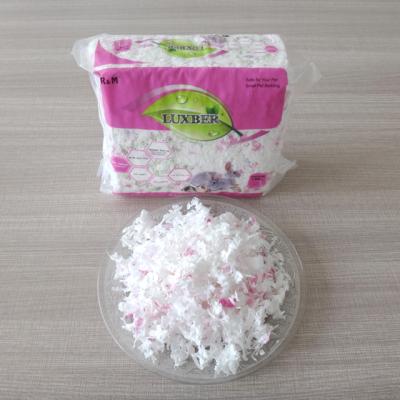 Chine Factory Directly Supply Natural Material Dacron Wood Pulp Pet Paper Litter and Bedding For Small Animals à vendre