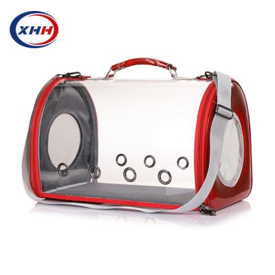 China Hot Sale Fully Transparent Portable Breathable Pet Carrier Bag, Animal Pet Cages Carriers, Pet Backpack for sale